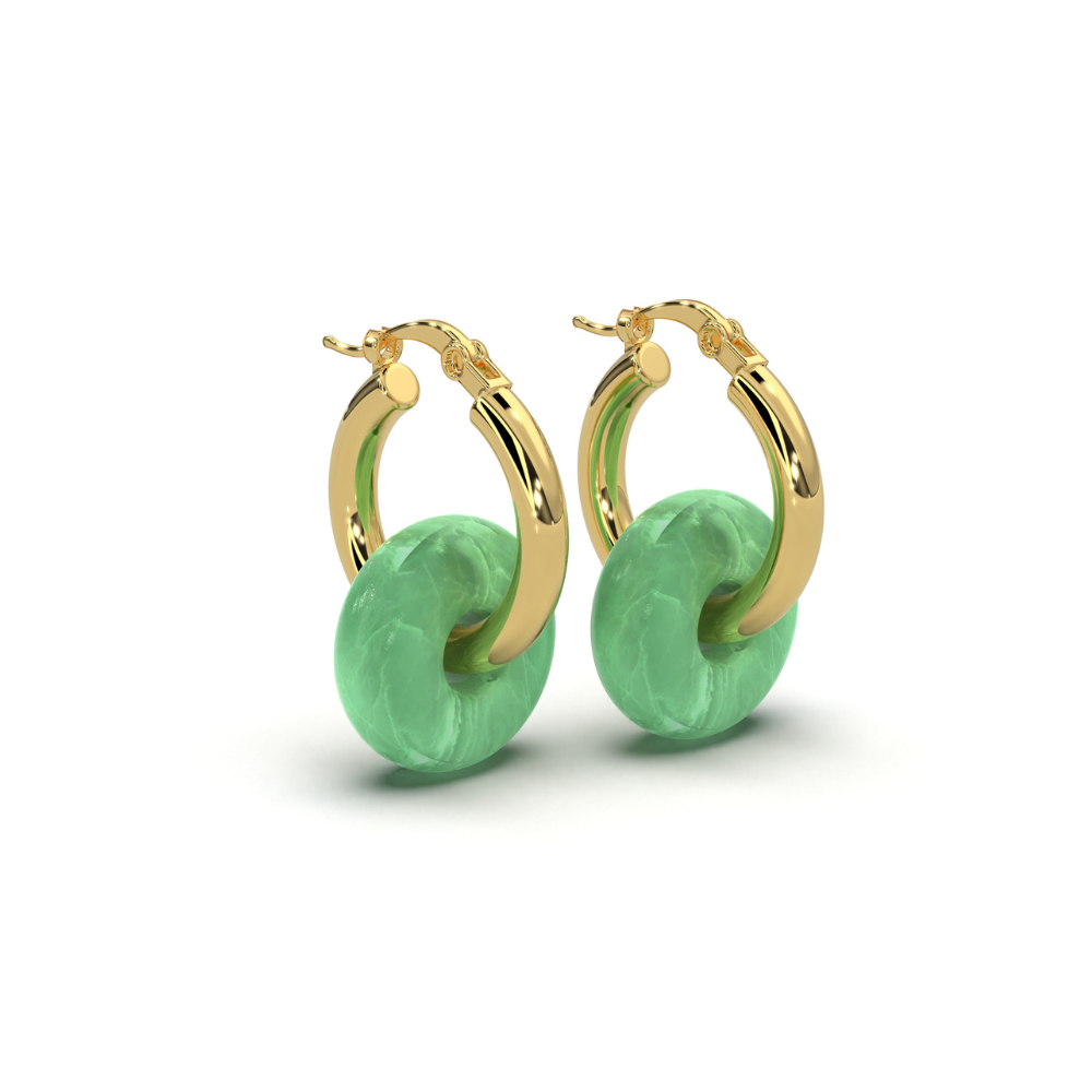 Aretes Colgantes de Piedras – Dualidad