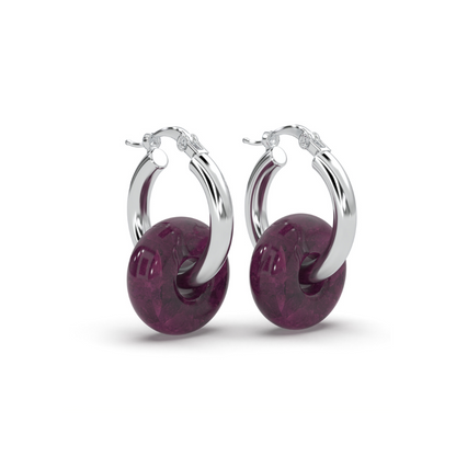 Aretes Colgantes de Piedras – Dualidad
