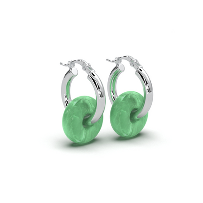 Aretes Colgantes de Piedras – Dualidad