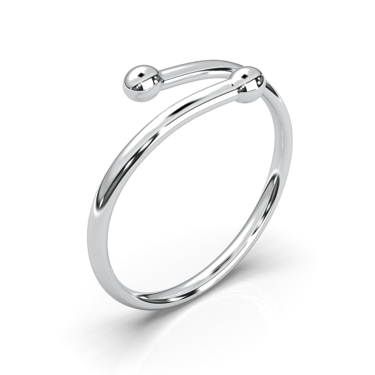 Anillo Nudo en Oro 14k y Plata – Enlace